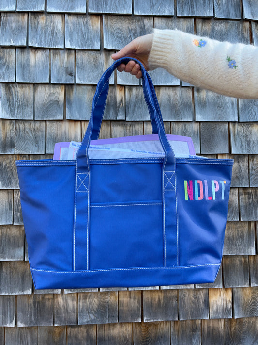 The NDLPT Tote in Blue