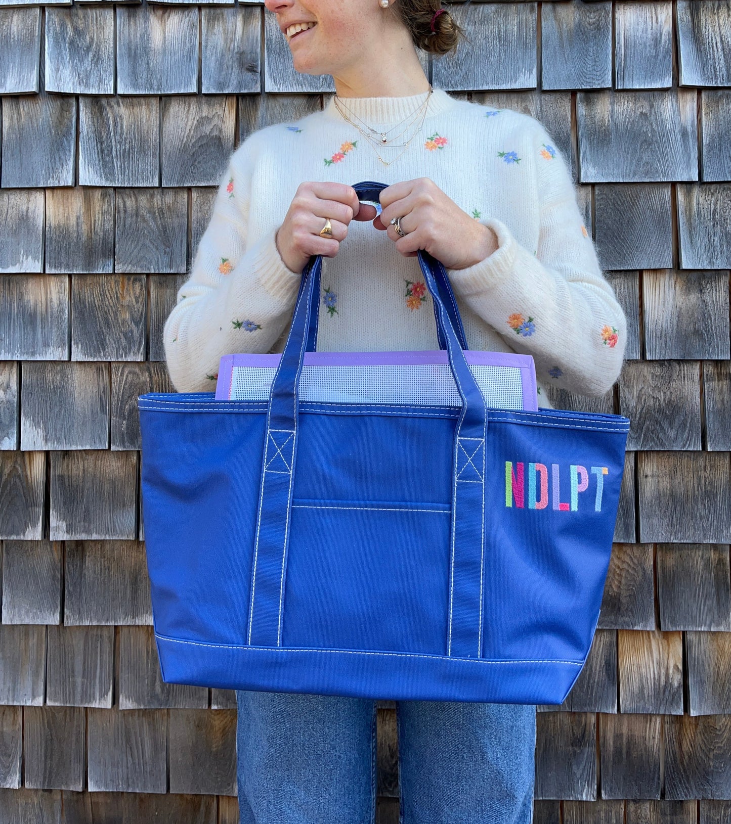 The NDLPT Tote in Blue